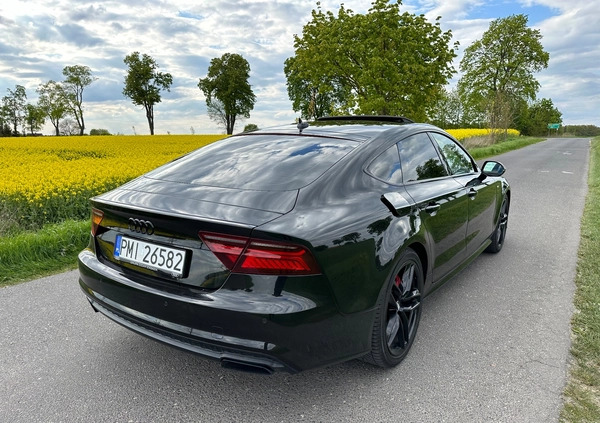 Audi A7 cena 155000 przebieg: 72000, rok produkcji 2017 z Sieraków małe 781